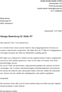vorlage-fuer-absage-bewerbungen