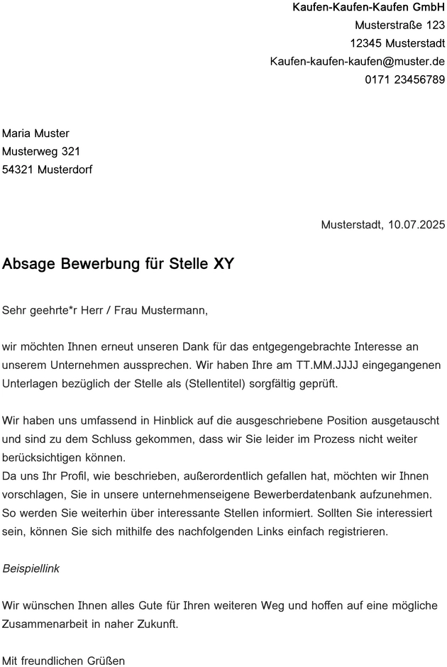 vorlage-fuer-absage-bewerbungen