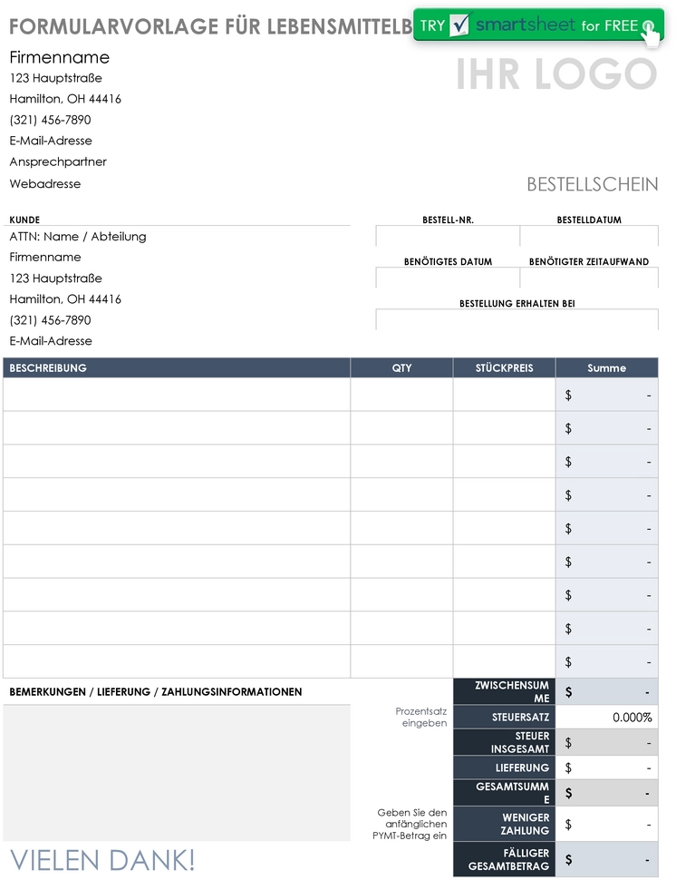 vorlage-fuer-bestellungen-von-lebensmitteln