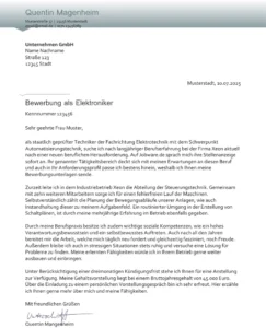 vorlage-fuer-bewerbung-als-elektroniker