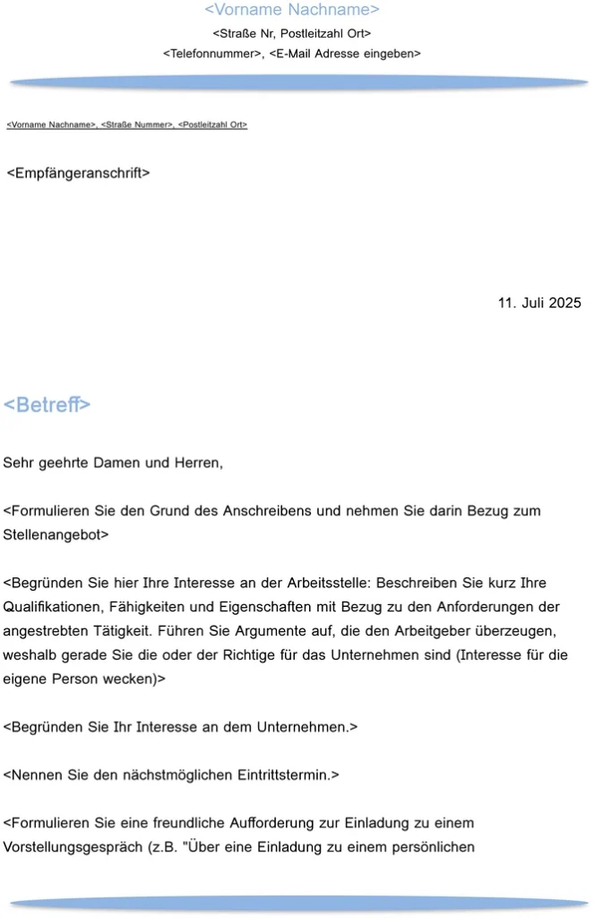 vorlage-fuer-bewerbung-und-lebenslauf