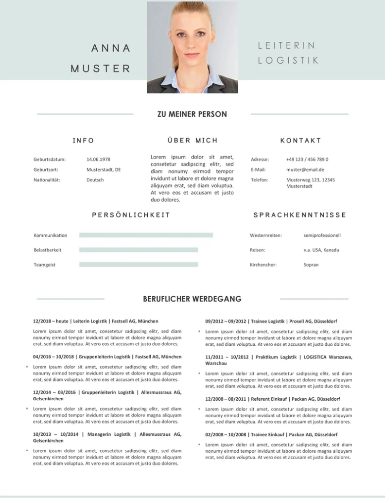 vorlage-fuer-lebenslauf-im-bereich-logistik