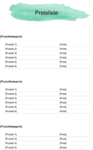 vorlage-fuer-preisliste-und-preise-organisieren