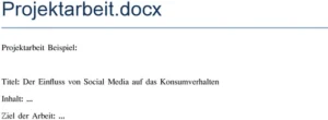 vorlage-fuer-projektarbeit-einfluss-von-social-media-auf-konsumverhalten