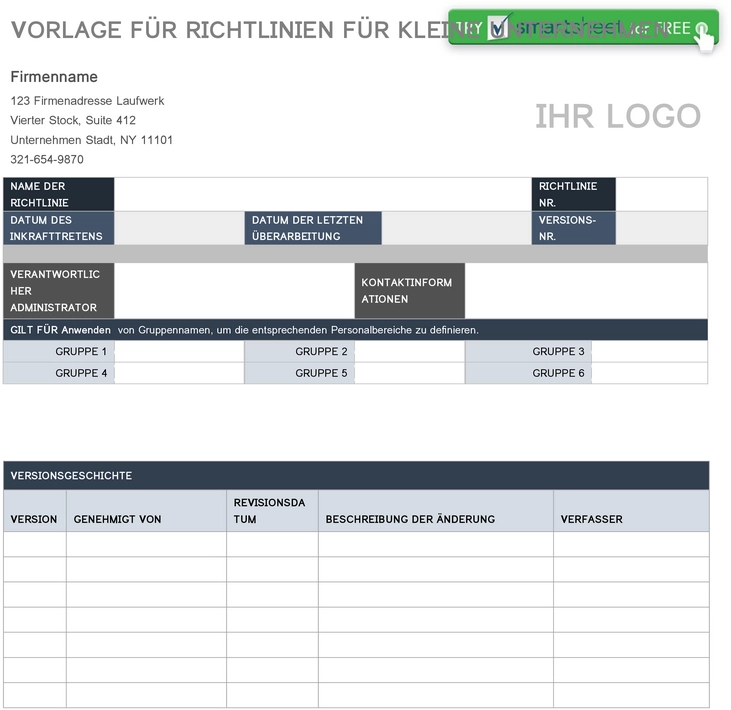 vorlage-fuer-richtlinien-fuer-kleine-unternehmen