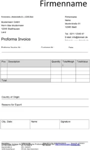 vorlage-proforma-rechnung-fuer-geschaeftstransaktionen