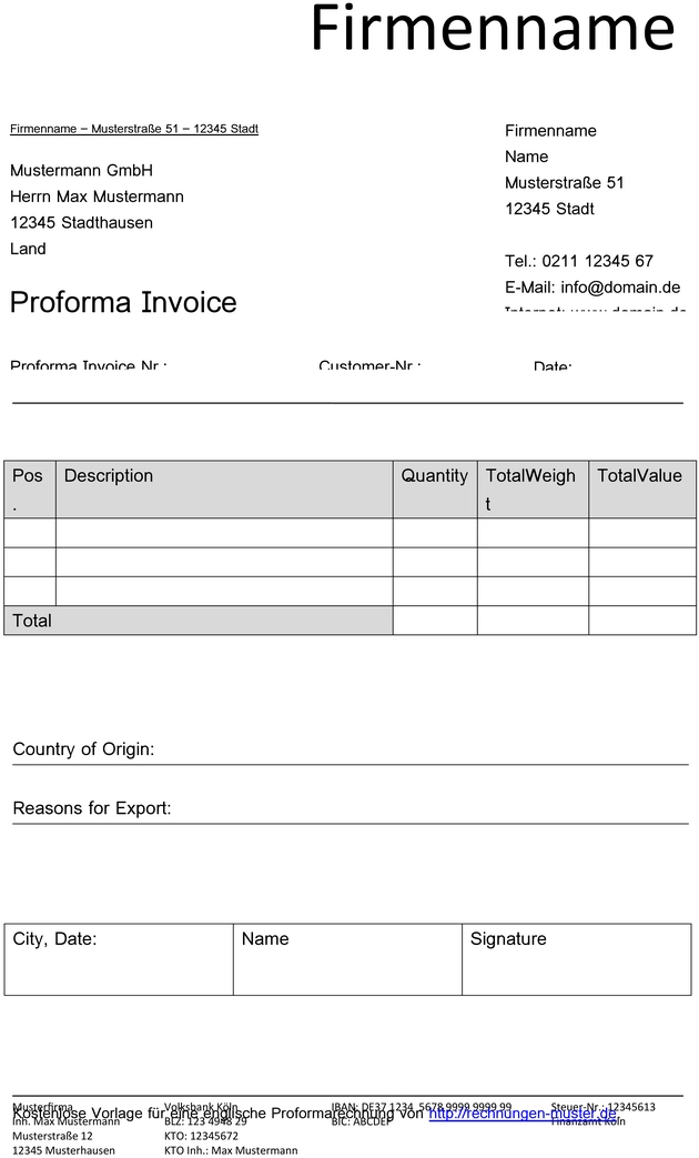 vorlage-proforma-rechnung-fuer-geschaeftstransaktionen