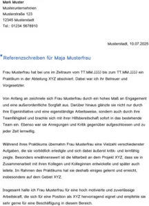 vorlage-referenzschreiben-fuer-bewerbung-erstellen