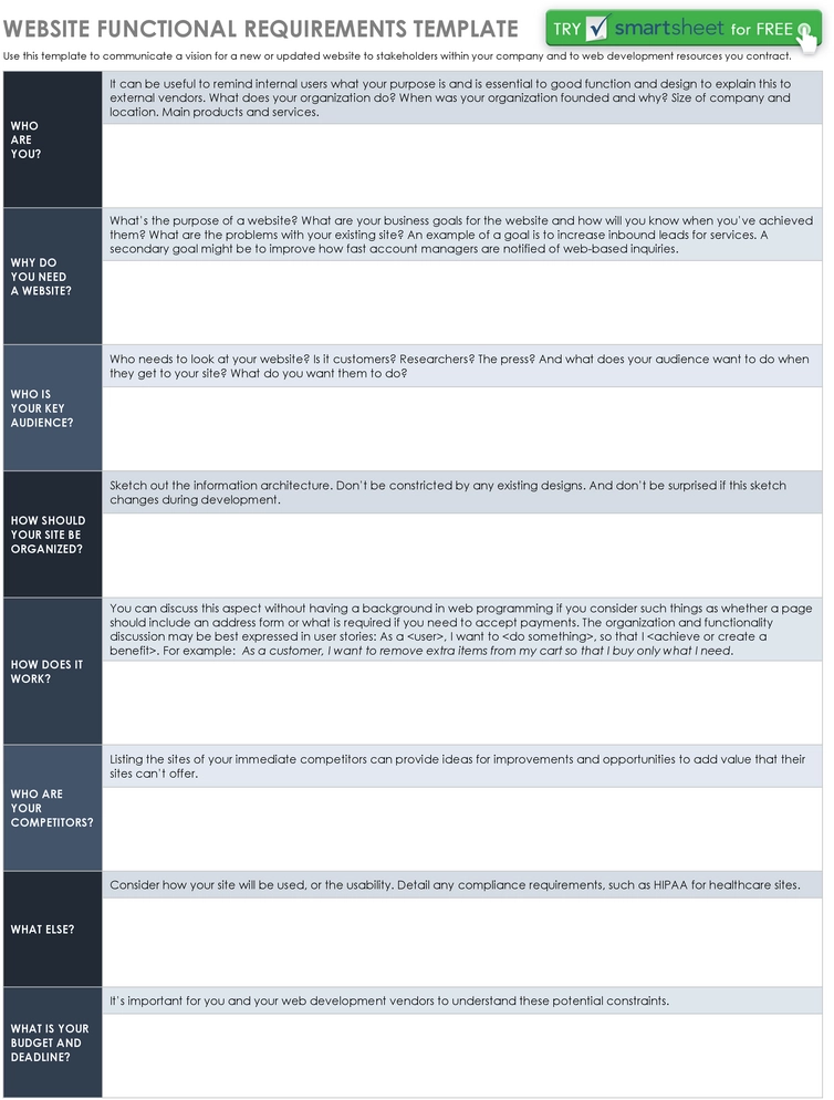 website-functional-requirements-template