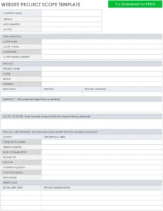 website-projektumfang-vorlage-fuer-effizientes-projektmanagement