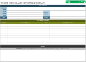 website-technical-specification-vorlage