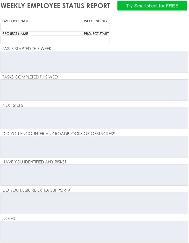 weekly-employee-status-report