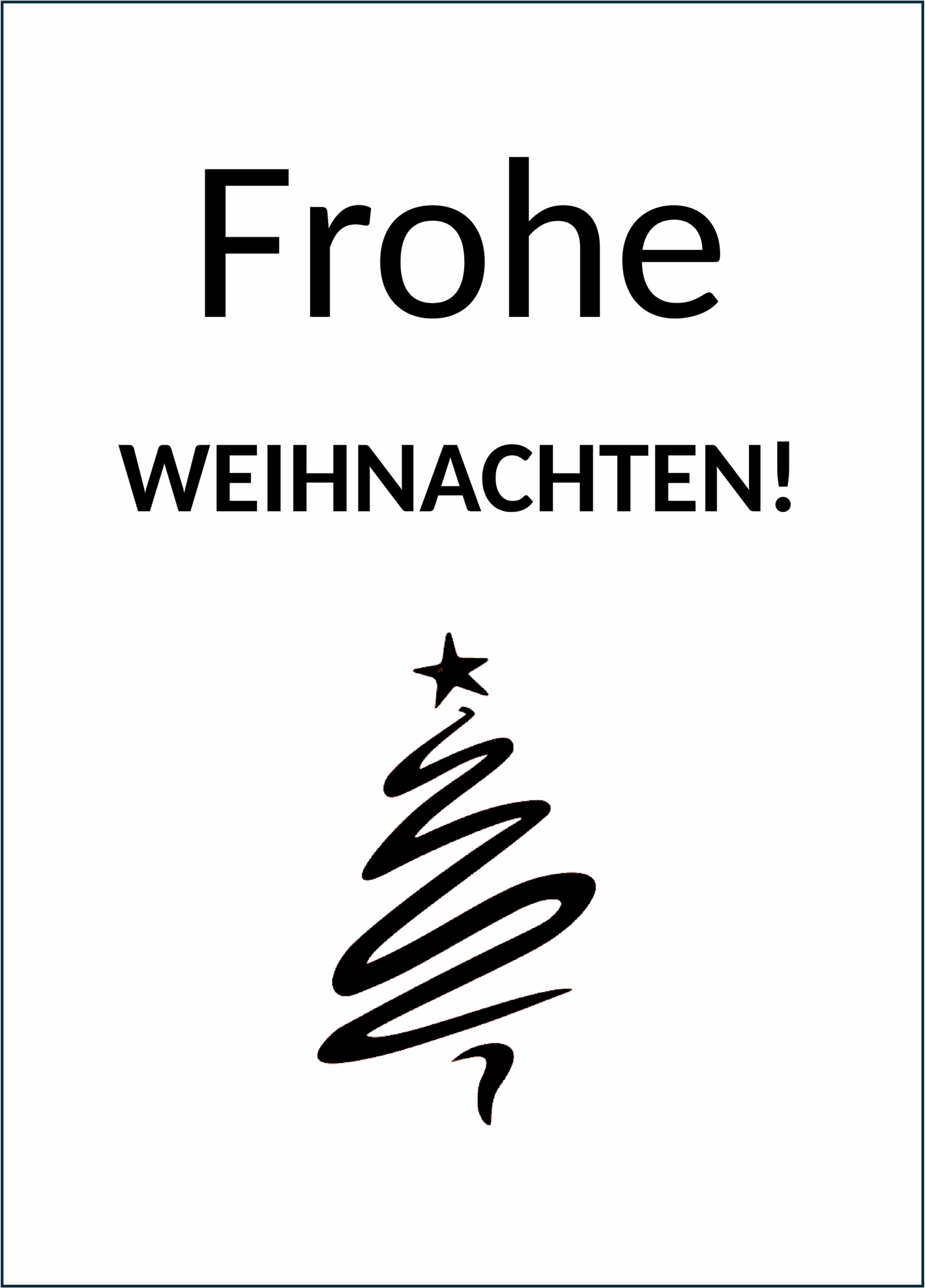 Weihnachtliche Einladungsvorlage für besondere Anlässe