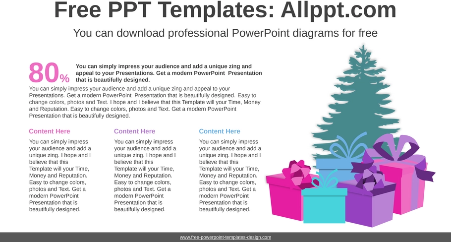 weihnachtsgeschenkboxen-powerpoint-vorlage