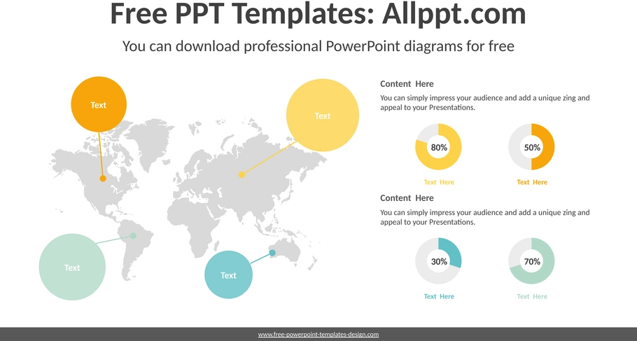 weltkarte-donut-diagramm-powerpoint-vorlage.png