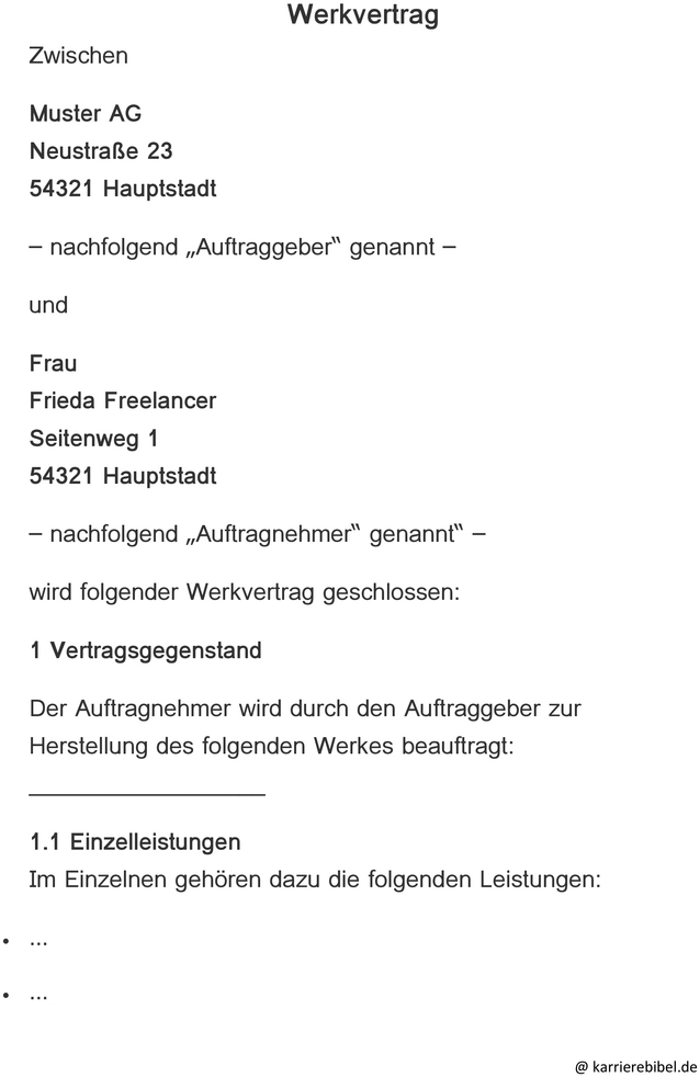 werkvertrag-vorlage-mit-regelungen-und-fristen