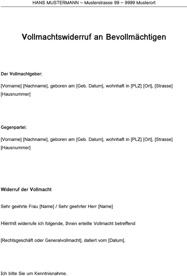 widerruf-vollmacht-vorlage