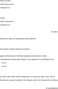 widerspruch-gegen-die-benotung-der-faecher-der-schule