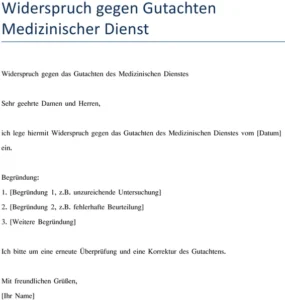 widerspruch-gegen-gutachten-medizinischer-dienst
