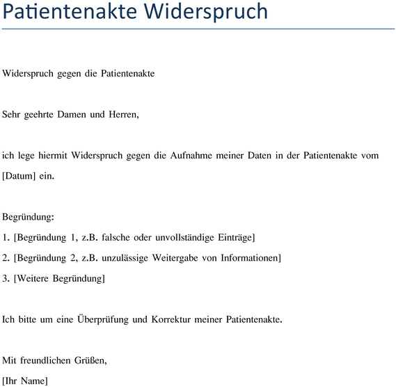 widerspruch-gegen-patientenakte-dokumente-erstellen