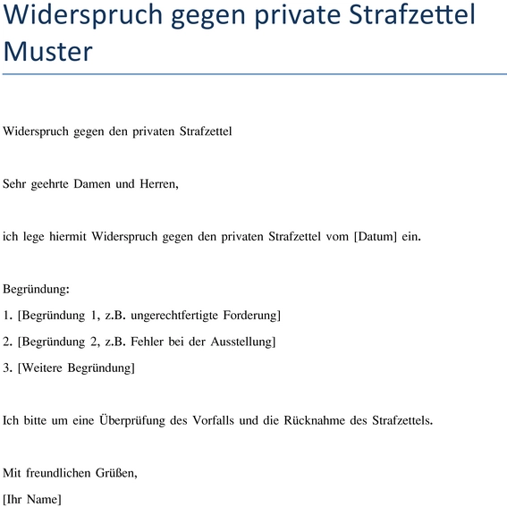 widerspruch-gegen-private-strafzettel-muster