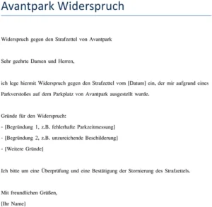 widerspruch-gegen-strafzettel-von-avantpark