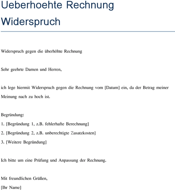 widerspruch-gegen-ueberhoehte-rechnung