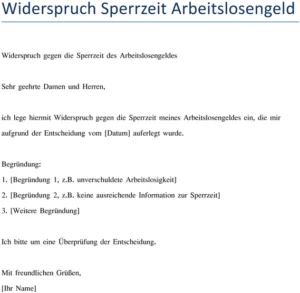 widerspruch-sperrzeit-arbeitslosengeld