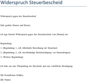 widerspruch-steuerbescheid-vorlage-fuer-dein-recht