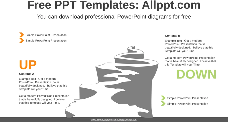 winding-roads-leading-to-success-powerpoint-diagram