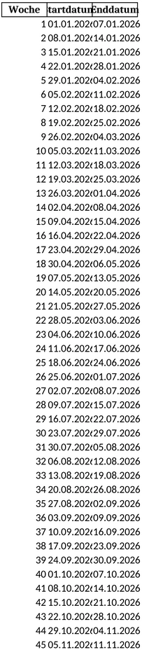 wochenkalender-zweitaegige-terminplanung-2026