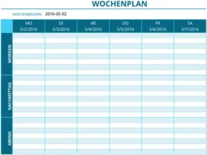 wochenplan-in-excel-zeitorganisation