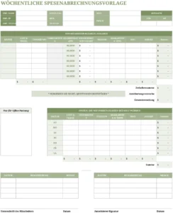woechentliche-spesenabrechnung-vorlage-excel