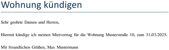 wohnung-kuendigen-vorlage-rechtssichere-kündigung