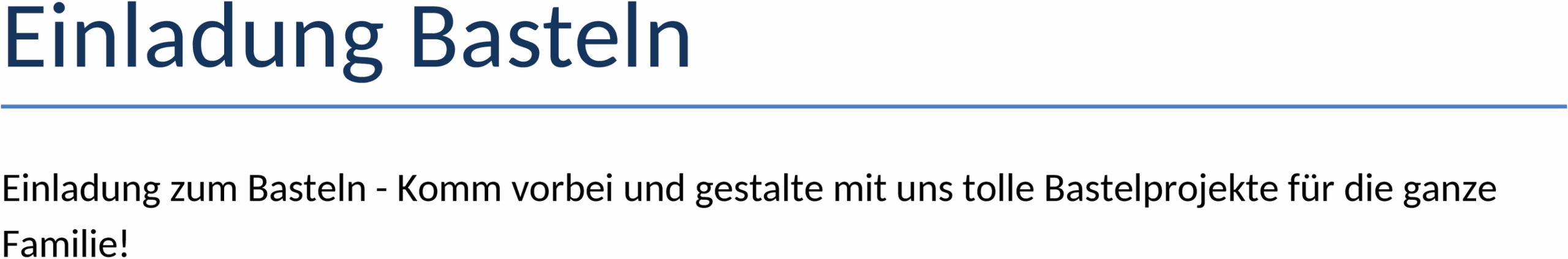 Word Bastelvorlage Einladungskarten