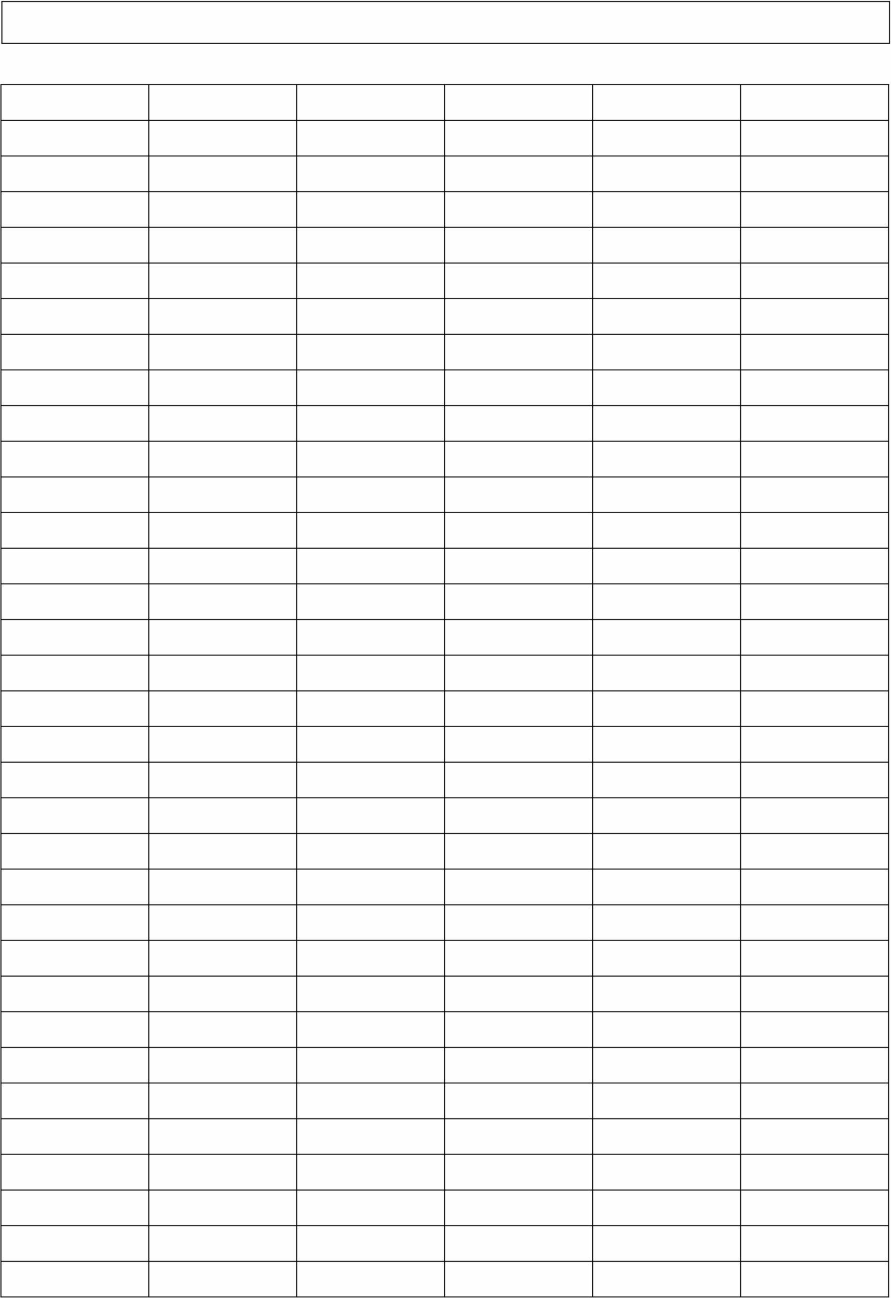 Word-Datei Leere-Tabelle-6-Spalten