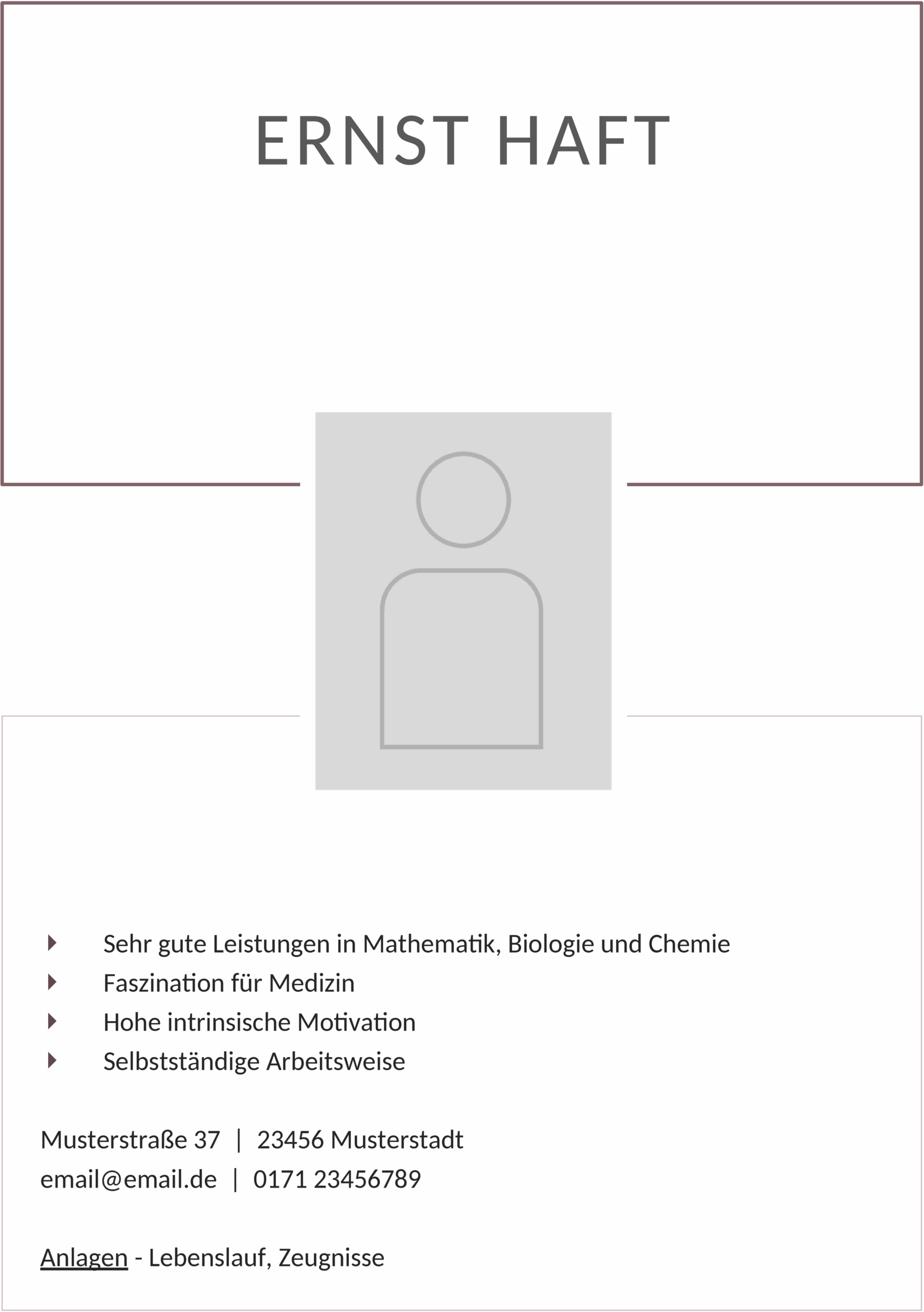 Word Deckblatt Vorlage Praktikum