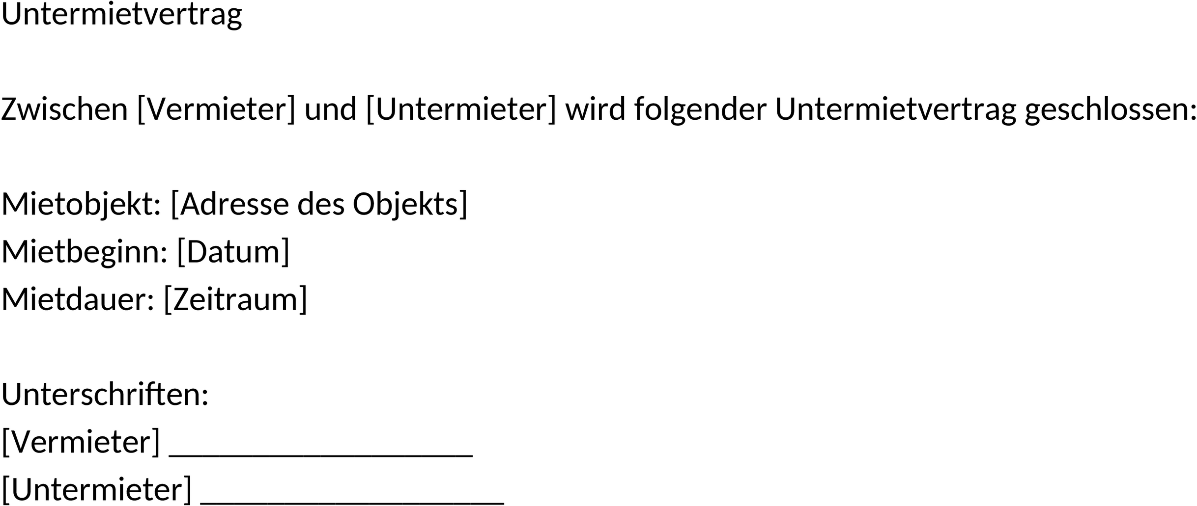 Word-Jahreskalender mit Monatsübersicht