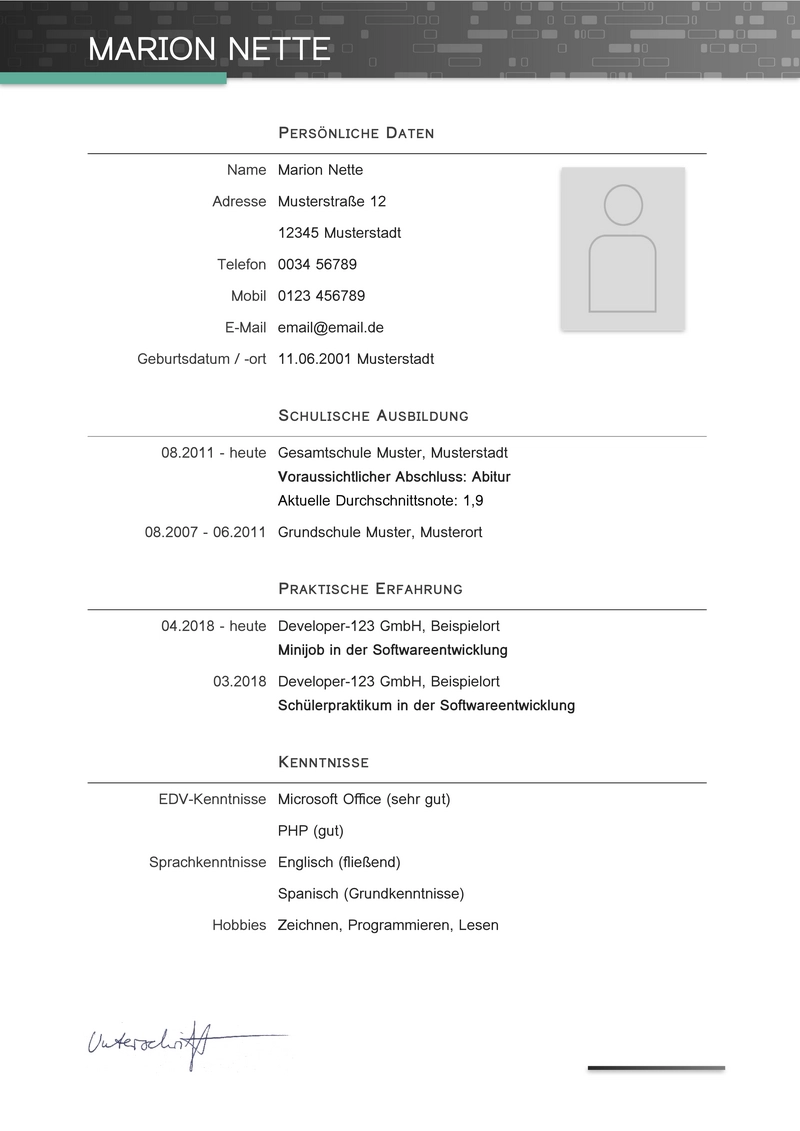 word-lebenslauf-vorlage-fuer-bewerbung-und-karriere