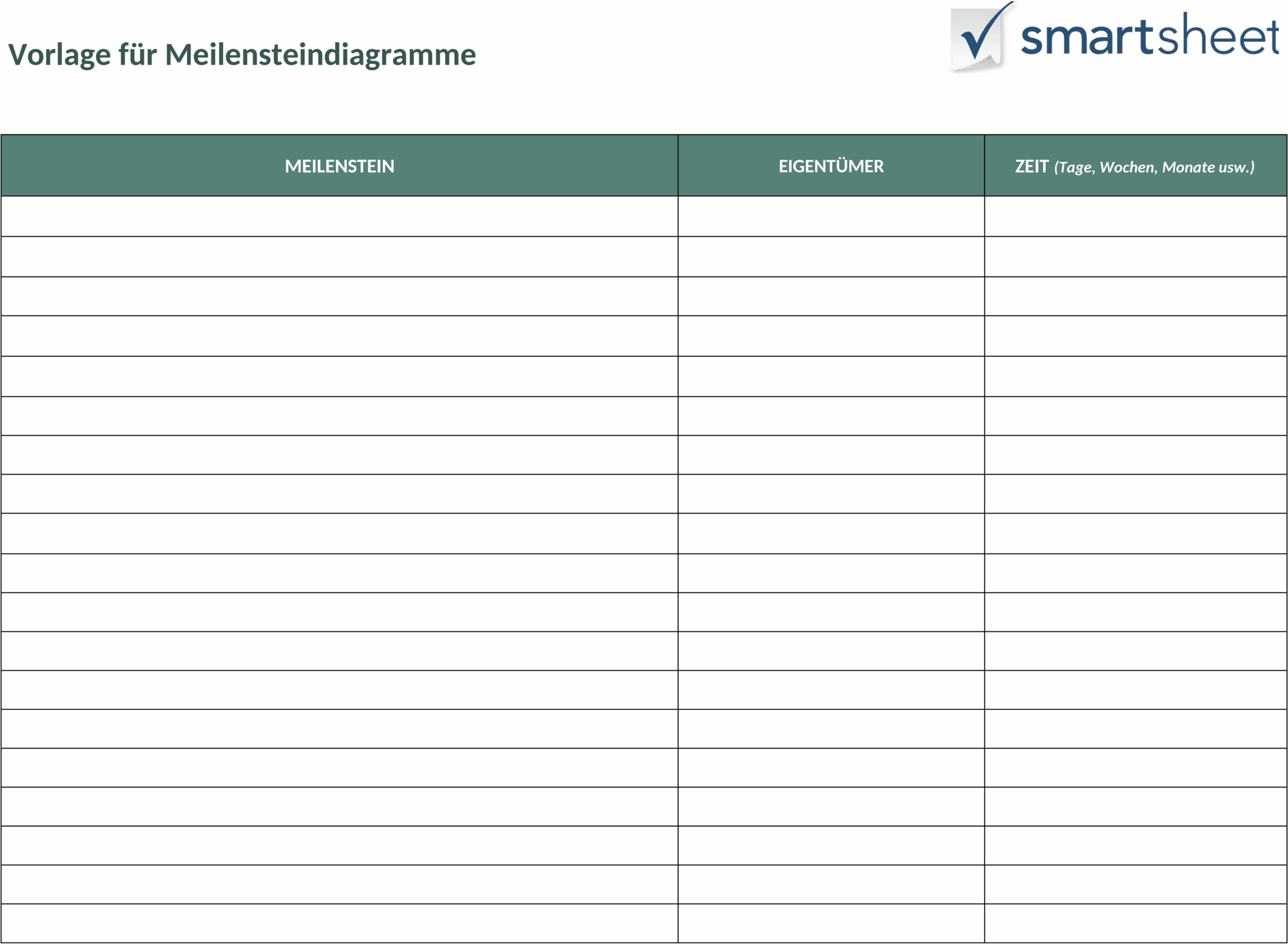 Word-Milestone-Diagramm-Template