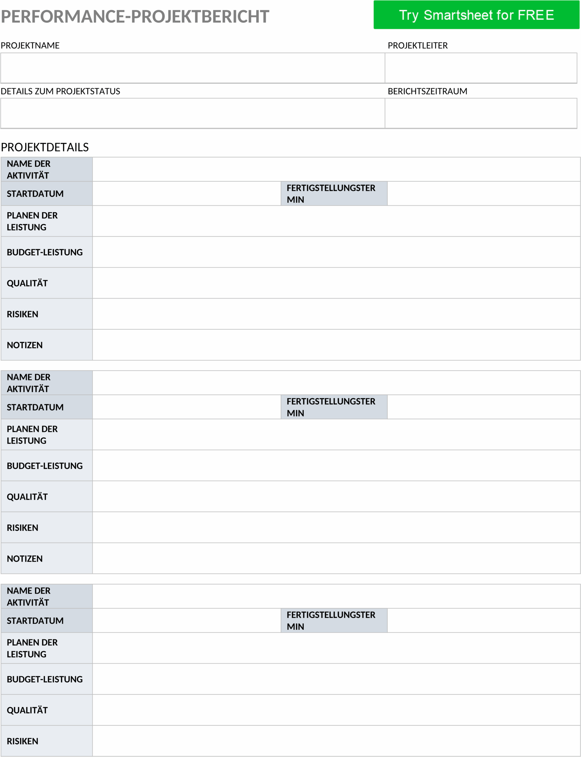 Word Performance Projektbericht