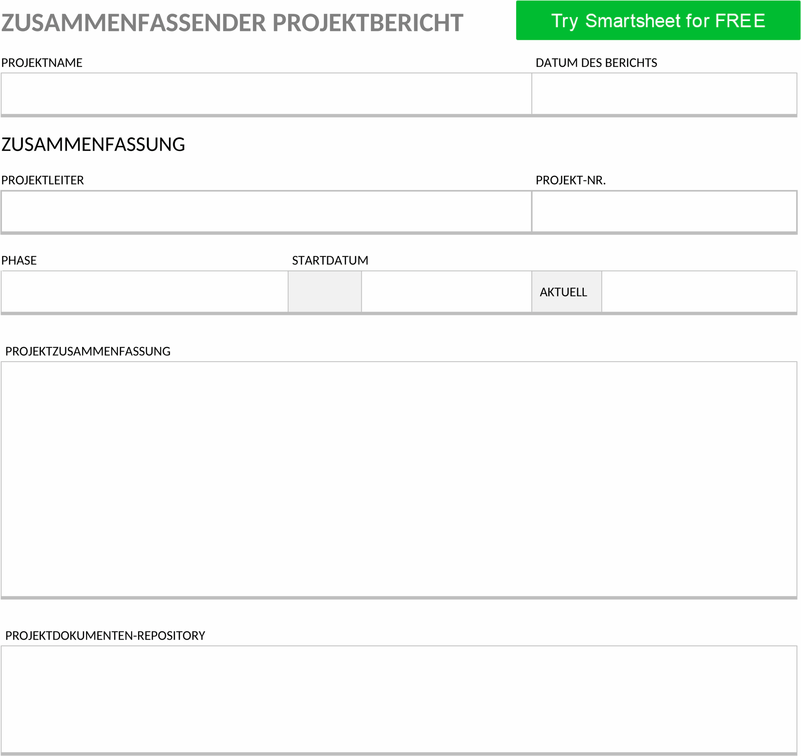 Word Projektzusammenfassung Bericht