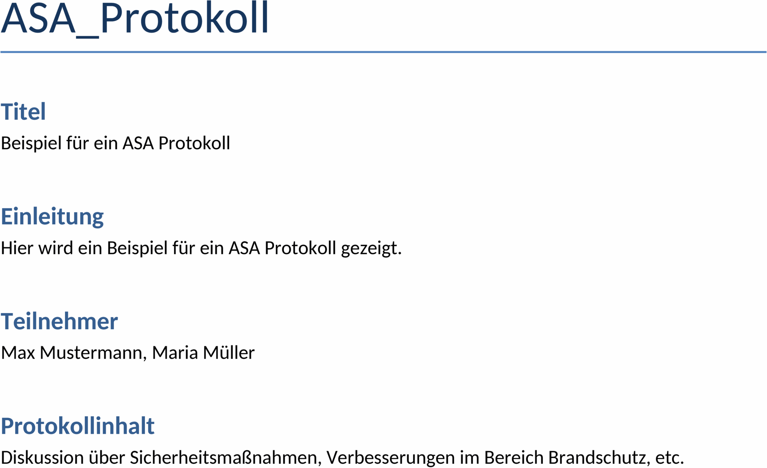 Word-Protokoll-Template für effiziente Meeting-Dokumentation