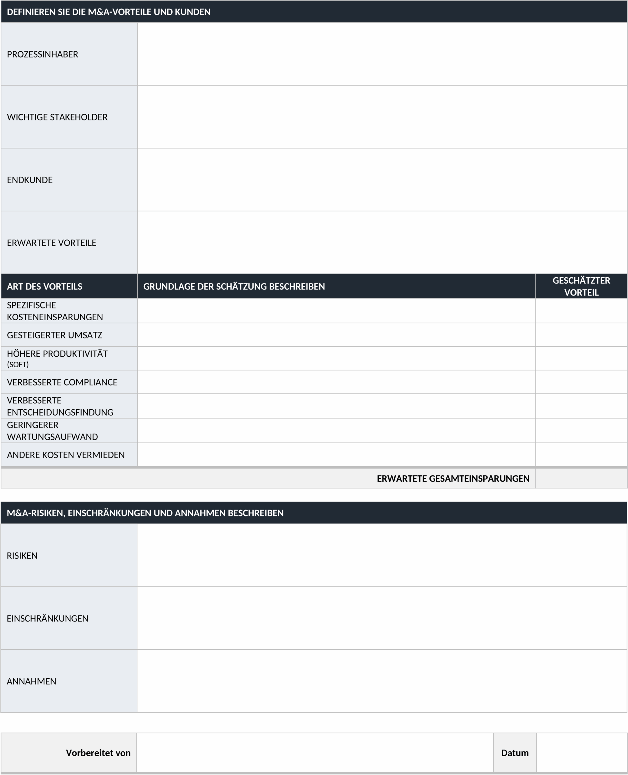 Word-Template Projektstruktur