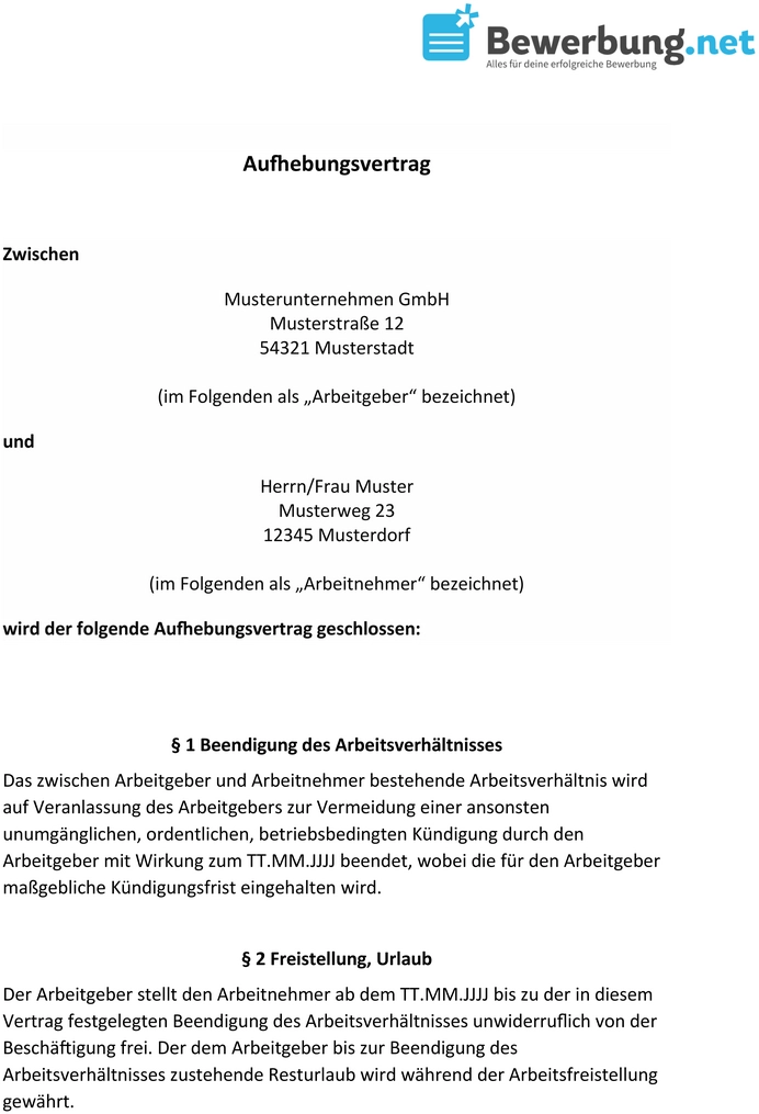word-vorlage-aufhebungsvertrag-erstellen