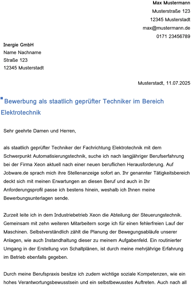 word-vorlage-bewerbung-als-techniker-im-bereich-elektrotechnik