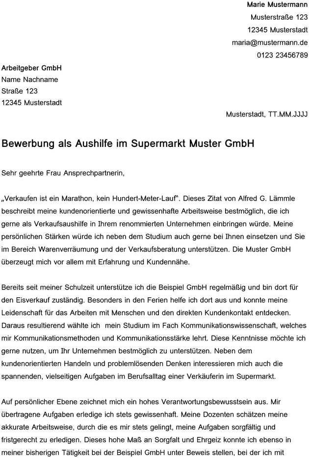 word-vorlage-bewerbung-aushilfe-supermarkt
