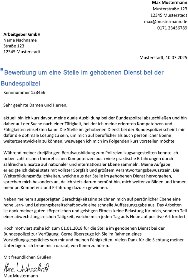 word-vorlage-bewerbung-gehoebener-dienst-bundespolizei