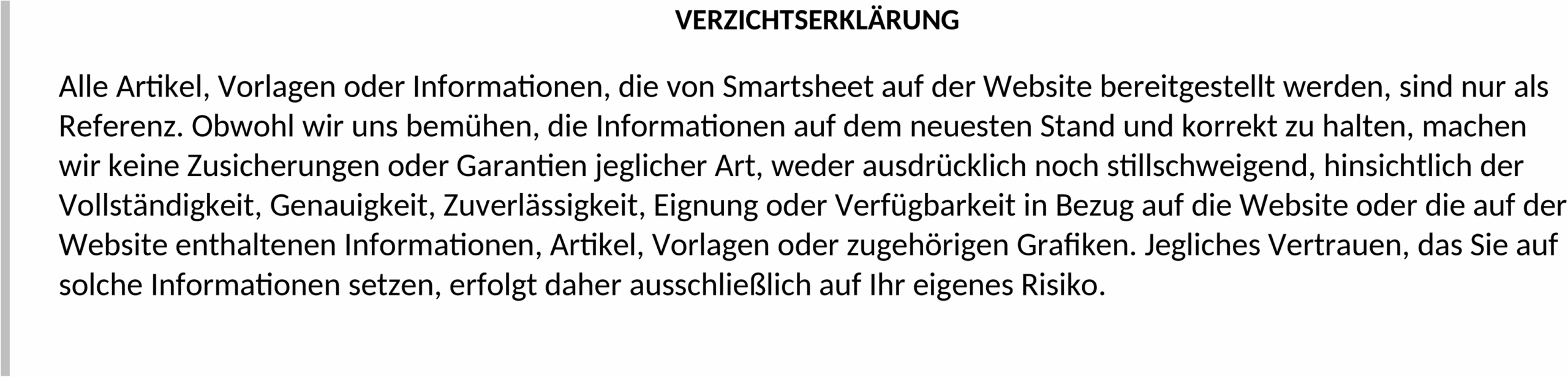 Word-Vorlage Business Case
