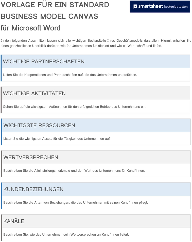 word-vorlage-business-model-canvas